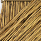tipo resistente mattonelle di 500*500mm di tetto artificiali ricoperte di paglia di foglia di palma di migliori prezzi della parte girevole minent di resistenza di Reed Fire dell'acqua