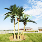 palme false sempreverdi di 4m grandi, palma quasi naturale per il paesaggio del giardino