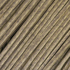 Il tetto sintetico della prova della ruggine ricopre di paglia, ricoprir di pagliae della foglia della noce di cocco di 500*500mm
