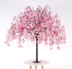 4&quot; Cherry Blossom Tree Hand Making piangente artificiale