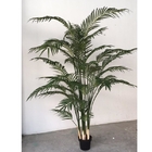 Piante artificiali dei bonsai di Dypsislutescens, albero della palma areca del Faux di 1m