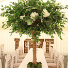 albero artificiale del fiore di 1m, falsificazione Cherry Blossom Tree For Wedding bianco del ODM
