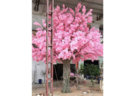 Faux uv Cherry Blossom Tree, albero di protezione del fiore del 1 tester artificiale