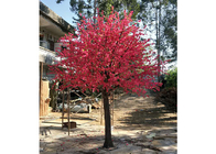 Albero artificiale di legno del fiore, albero del fiore di rosa di falsificazione di nozze di 1m